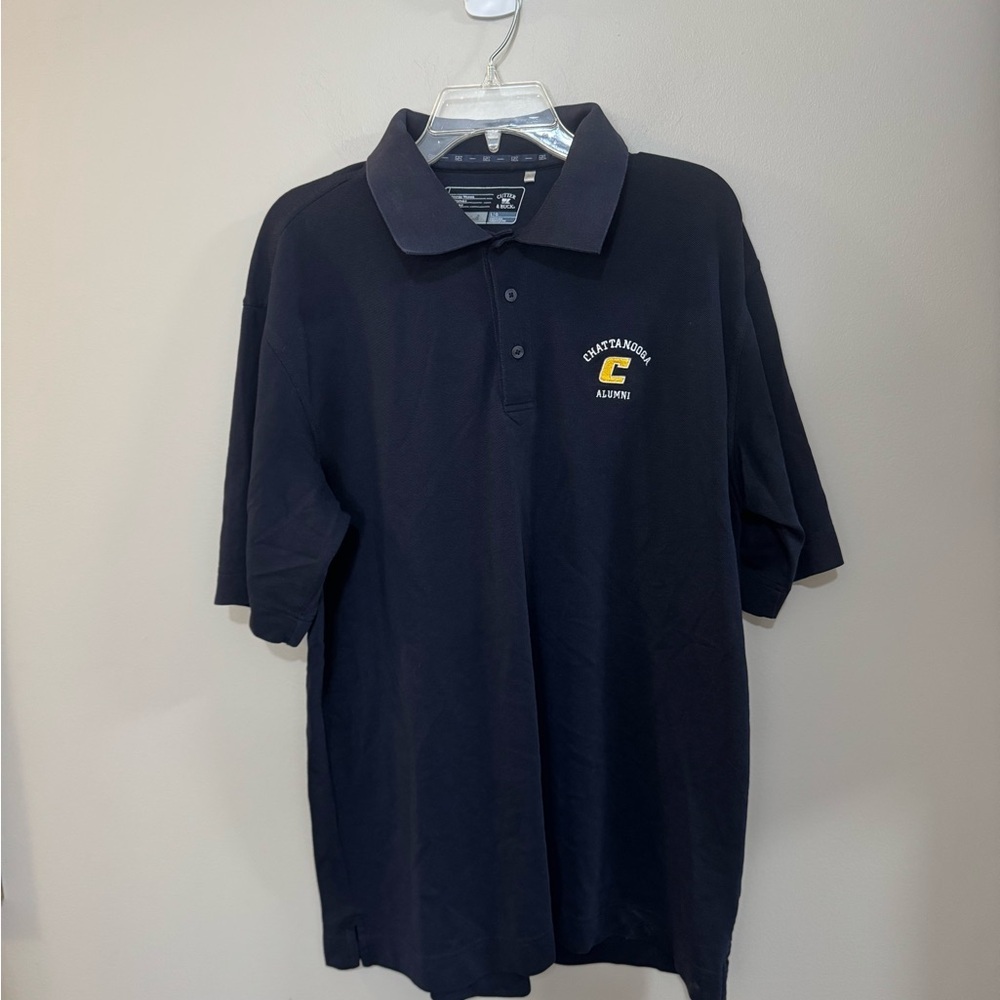 Men's Cutter & Buck Navy UTC Chattanooga Alumni Polo Shirt. Size Large